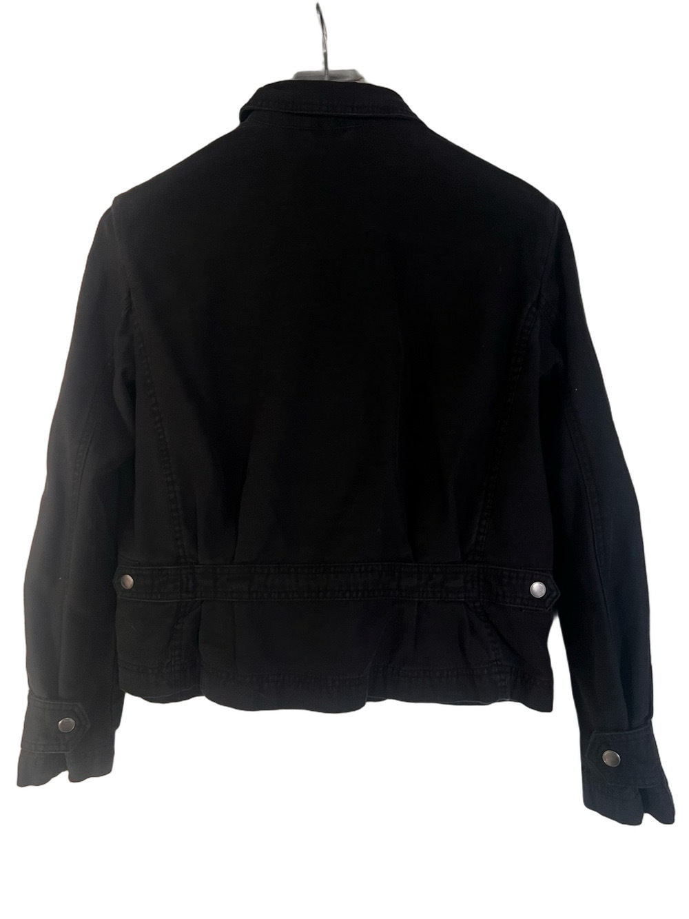 Free People Faye Black Military Jacket - Size XS - Picture 8 of 9